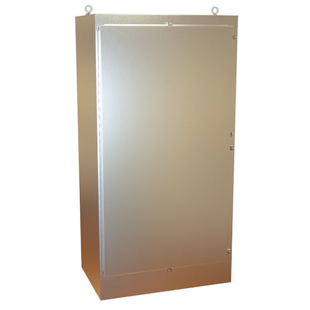 Hammond Clamps Electrical Enclosures, 72.06 in H, 24.06 in D, 37.06 in W, type-3r, type-13, type-4x 1418N4SSY24